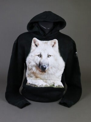 Wolfcenter, Onlineshop, Bekleidung, Hoodies, Wolf, schwarz
