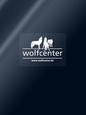 Wolfcenter, Onlineshop, Souvenirs, Aufkleber, Auto, Logo