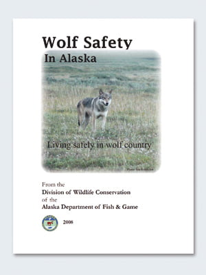 Wolfcenter Woelfe Zoo Wildpark Tiergehege Frank Fass Studie Wolf Safety in Alaska Living safely in wolf country Report Untersuchungsbericht